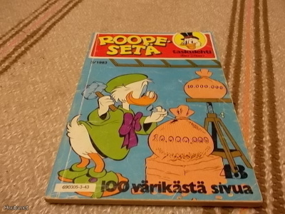ROOPE-SETÄ - taskulehti no 43 , 3/1983