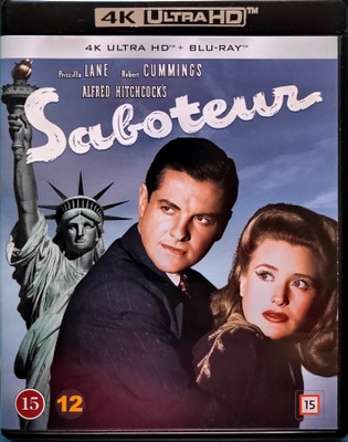 Saboteur 4K Ultra HD + bluray