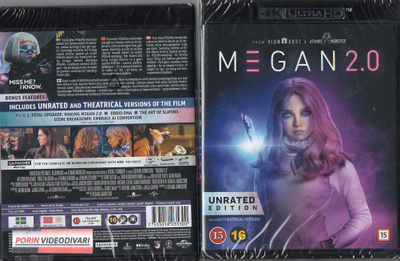 Megan 2.0	(22 568)	UUSI	-FI-	4K HD				2025	unrated ed.