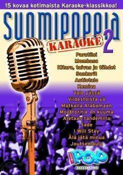 SUOMIPOPPIA 2, KARAOKE (DVD), kesto 57 min