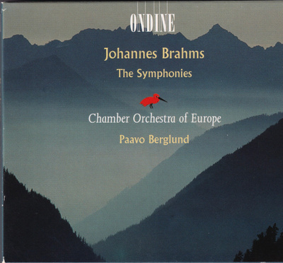 Brahms - Sinfoniat 1-3 box - Ondine-levytys