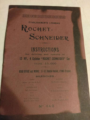 rochet-schneider  instructions