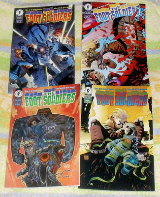 The Foot Soldiers #1-4, koko sarja + Ashcan