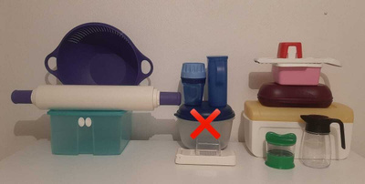 Tupperware astioita paljon erilaisia (13 kpl)