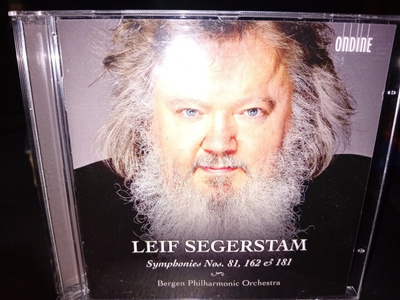 CD Leif Segerstam  :  Symphonies no 81, 162 & 181 ( SIS POST