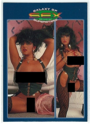 1997 Hot Shots Galaxy of Sex Superstars #65 Kassi Nova