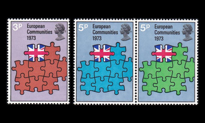 Iso-Britannia 612-4 ** Euroopan yhteisö (1973)