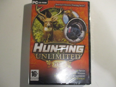 PC CD-ROM HUNTING UNLIMITED 2008