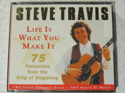 Steve Travis • Life Is What You Make It 2xCD BOX