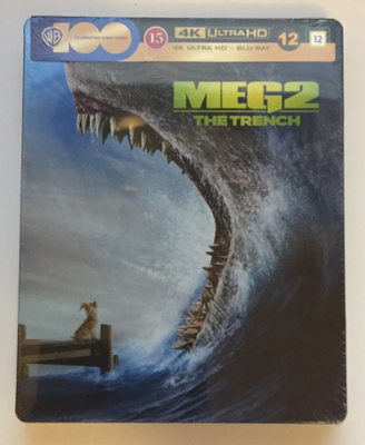 Meg 2: The Trench -Limited Steelbook (4K Ultra HD + Blu-ray)