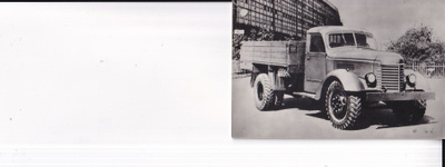 Wanha venäläinen kuorma-auto Zic-150 (1947. 1957)       b628