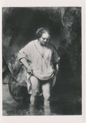 REMBRANDT - "Kylpevä nainen"