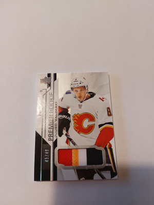 2018-19 Upper Deck Premier Patch #87 Juuso Välimäki /49