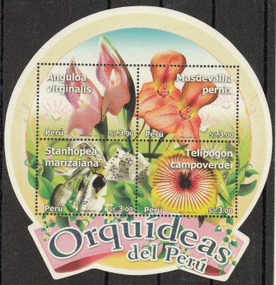 PERU orkideat pienoisarkki 2010 **