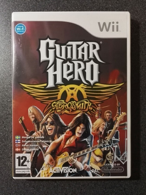 Wii) Guitar Hero - Aerosmith (CIB) _w71