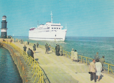 LAIVAKORTTI - M/S WARNEMUNDE