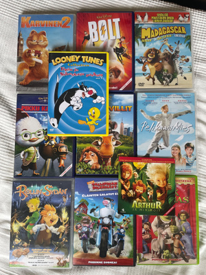 Lasten DVD-setti (11kpl)