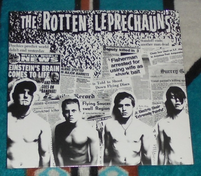THE ROTTEN LEPRECHAUNS  s/t ~ 10" LP Danish Horrorpunk MINT