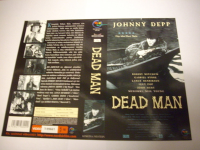 Vhs kansipaperi Fix - DEAD MAN (Sis.postikulut)