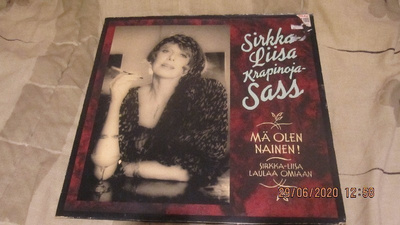 Sirkka Liisa Krapinoja-Sass Mä olen nainen lp + liite