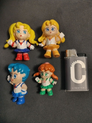 Sailor moon vintage figuurit