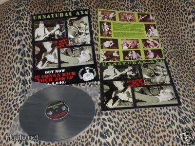 UNNATURAL AXE gonna kick your ass LP -1978- ..boston kbd gem