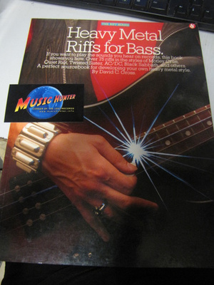 DAVID C. GROSS - HEAVY METAL RIFFS FOR BASS TABULATUURIKIRJA