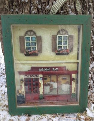 Saloon bar -seinätaulu