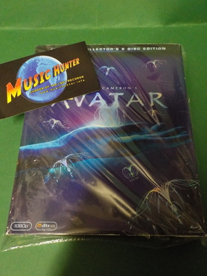 AVATAR 3x BLU-RAY + 3x DVD BOKSI (W)