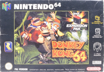 Donkey Kong 64 With Expansion Pak
