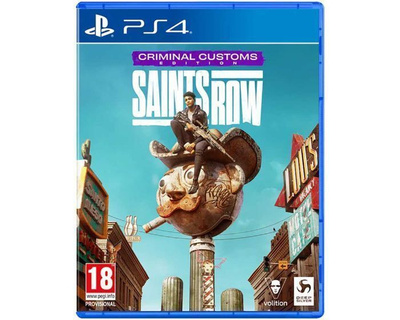 Saints Row - Criminal Customs Edition (PlayStation 4 -peli)