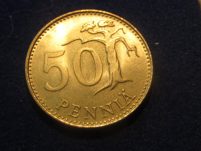 50 penniä 1988
