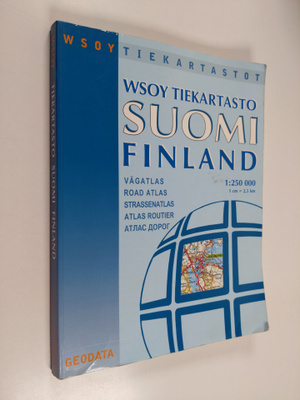 WSOY tiekartasto Suomi Finland = Vägatlas = Road atlas = ...