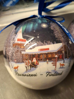 4 ROVANIEMI JOULUKUUSENPALLOA