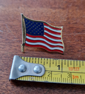 Amerikka USA lippu pinssi