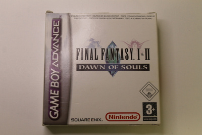 GBA - Game Boy Advance - Final Fantasy I & II Dawn Of Souls