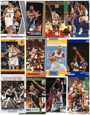 12 x NBA KORIPALLO KORTTIA (A)