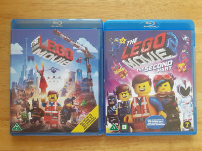 The Lego Movie 1 & 2 BLU-RAY