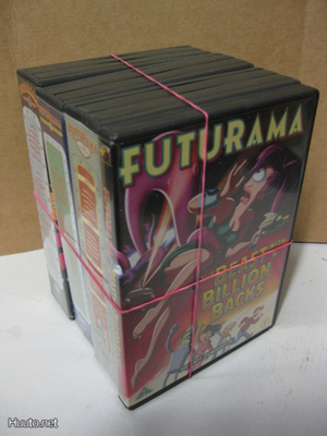 FUTURAMA 2, 3 JA 4 TUOTANTOKAUDET + ELOKUVA DVD SETTI (W)