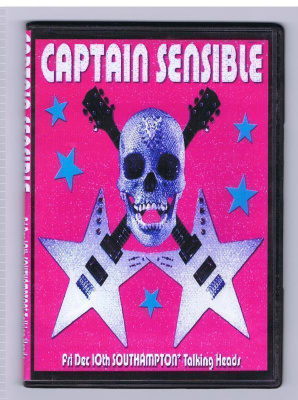 Captain Sensible --- The Talking Heads DVDr the damned