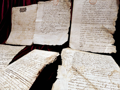 Vanhat asiakirjat/dokumentit 2, Ranska (1700-1800-l.)