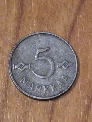 5 markkaa 1952, Suomi