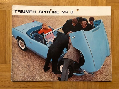 Esite Triumph Spitfire mk 3, noin v. 1966/1967