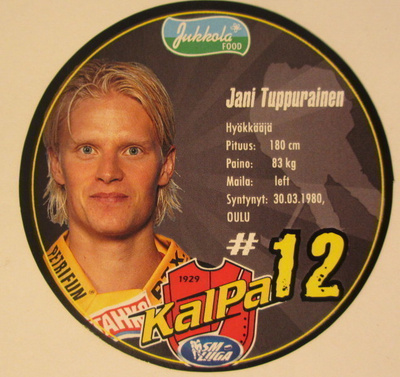 Jani Tuppurainen Kalpa pyöreä kiekkojuustokortti