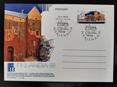 FDC 1988 FINLANDIA 88