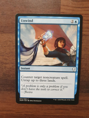 Magic the Gathering Unwind