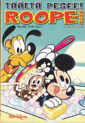 Roope-Setä N:o 416 (4/2014) Täältä pesee!