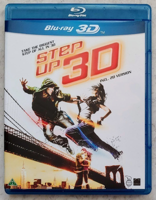STEP UP 3D + 2D – MINT! - Suomalainen Blu-ray Disc 2010