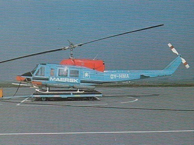 Helikopteri Maersk Air Bell 212 OY-HMA p120