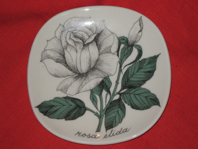 Arabia ESTERI TOMULA - Rosa Elida seinälautanen